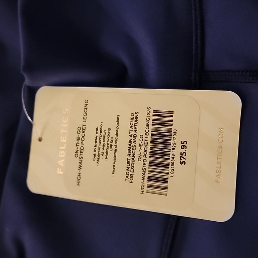 Brand new Fabletics exercise leggings.